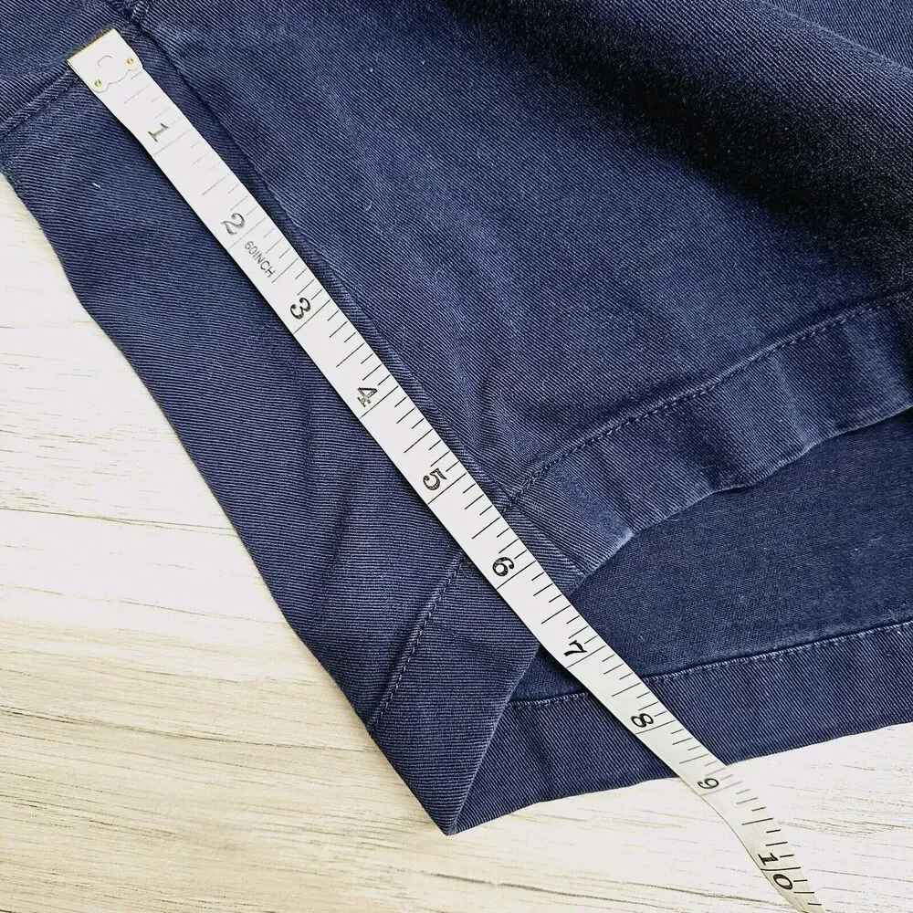 J. CREW Mens Blue Mercantile Flex Shorts Size 34